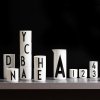 Design Letters AJ Vintage - Kubek Porcelanowy - Litera C